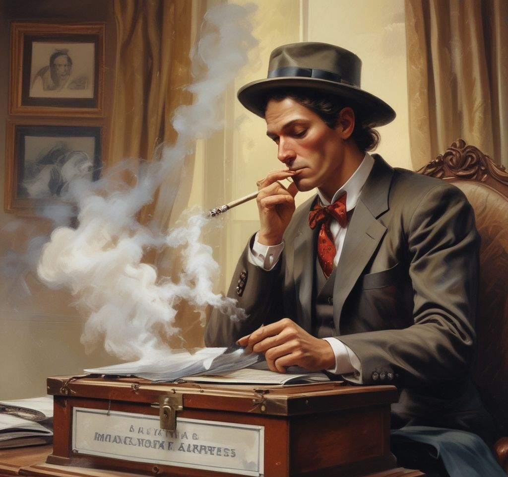 Details about the American Express Smoking Case