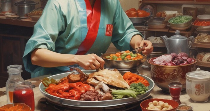 The traditional Chinese diet