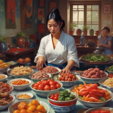 The traditional Chinese diet
