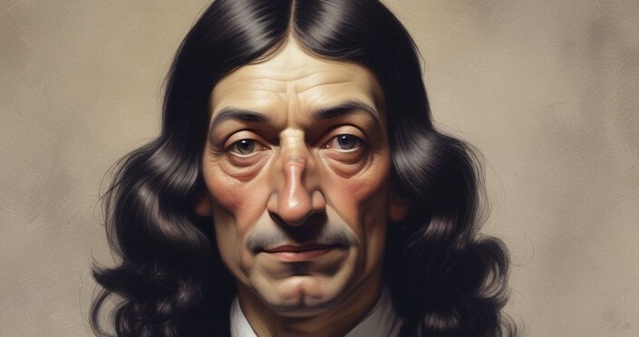 Descartes thinking