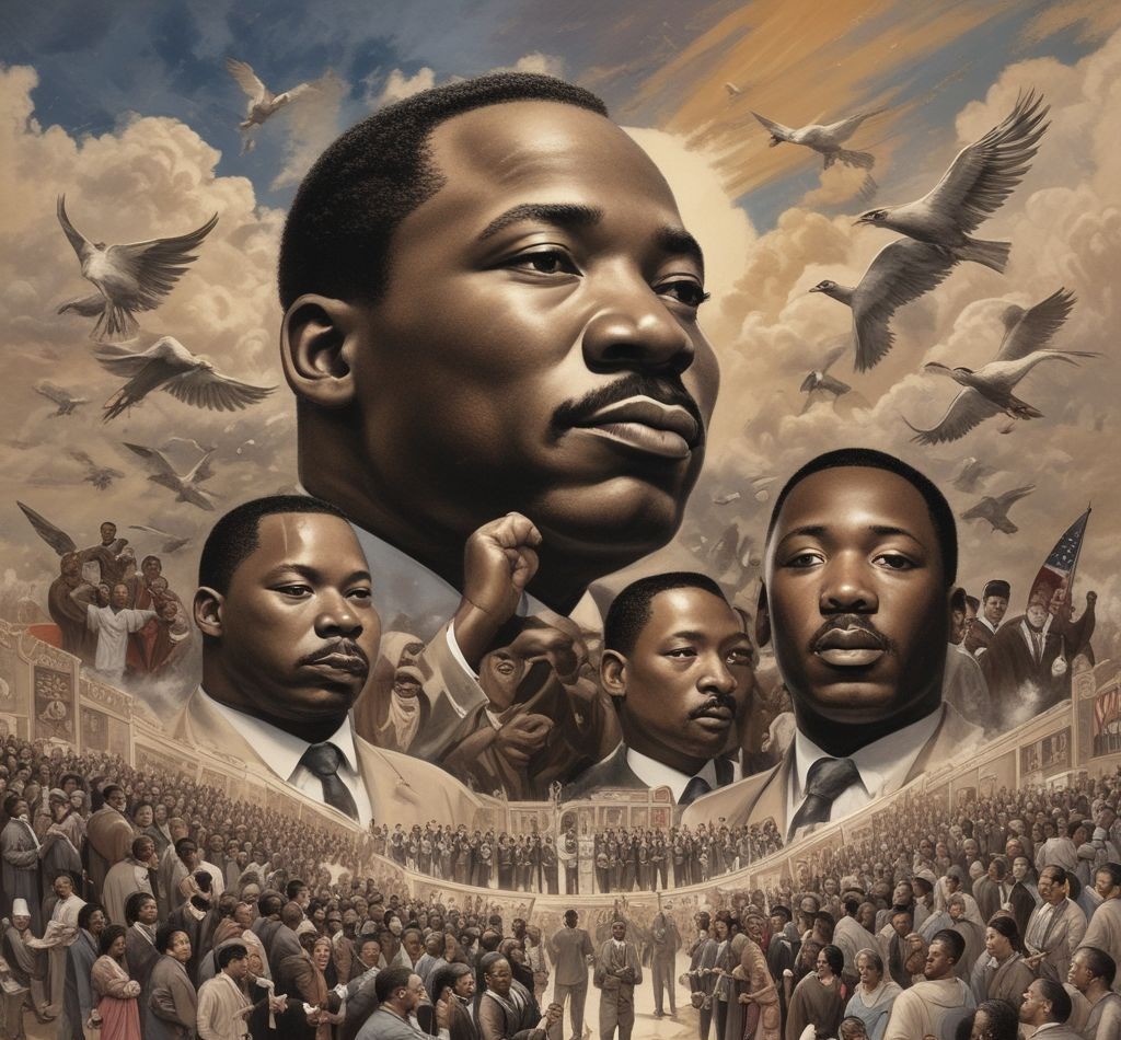 Introduction of Past and Present and Future of Martin Luther King Speech