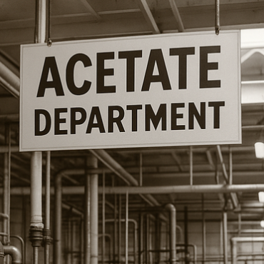SWOT Analysis of Acetate Department