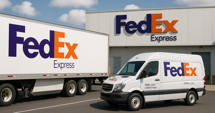 The Rivalry between UPS and FedEx Shipping Company