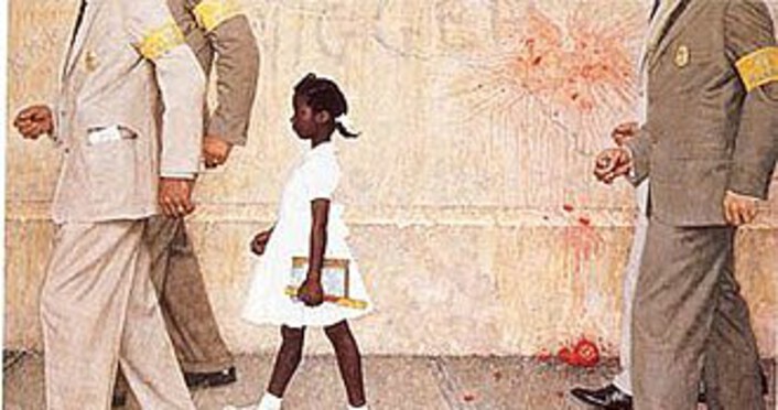 The Problem We All Live With by Norman Rockwell