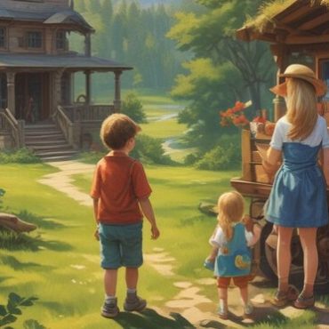 My House Literature Book for Children