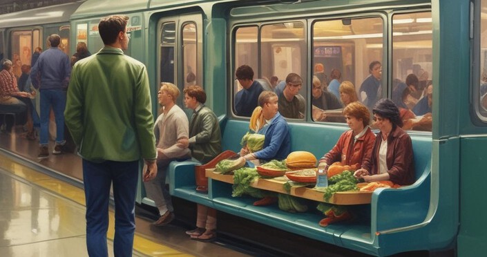 Subway Eat Fresh Advertisement