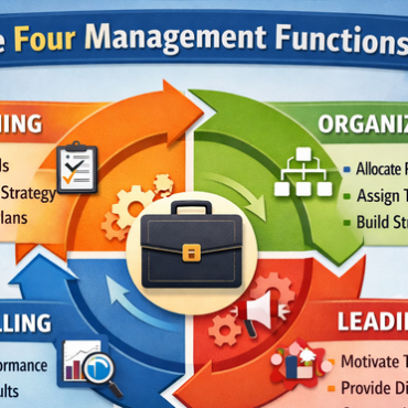 The Four Management Functions in Group Discussions