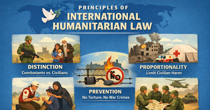 Principles in International Humanitarian Law