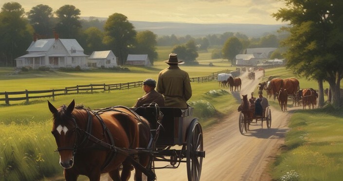 Similarities between Amish and Mormons
