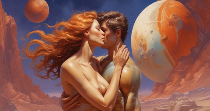 Mars and Venus United by Love Art Painting by Veronese