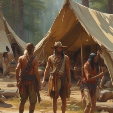 Initiation Story of Nick in the Indian Camp