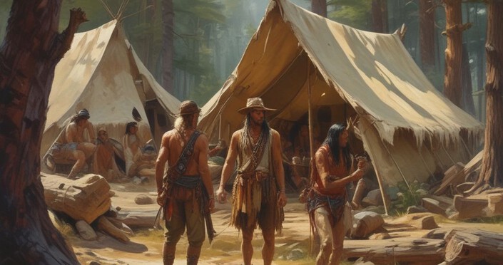Initiation Story of Nick in the Indian Camp