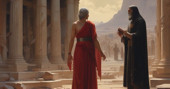 Interpretation of Oresteia Trilogy by Aeschylus