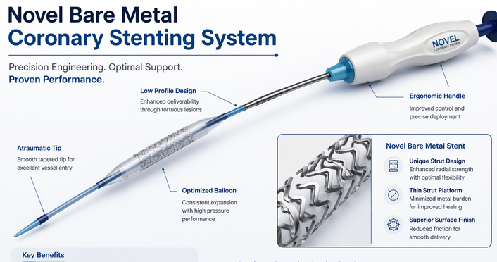 A Stent Company Focusing on Novel Bare Metal Coronary Stenting System