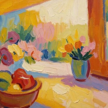 Le Bonheur de vivre or the Joy of Life Painting