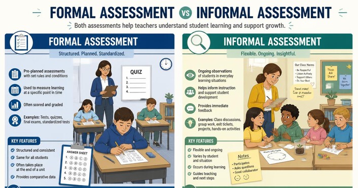 What is Formal Assessment and Informal Assessment?