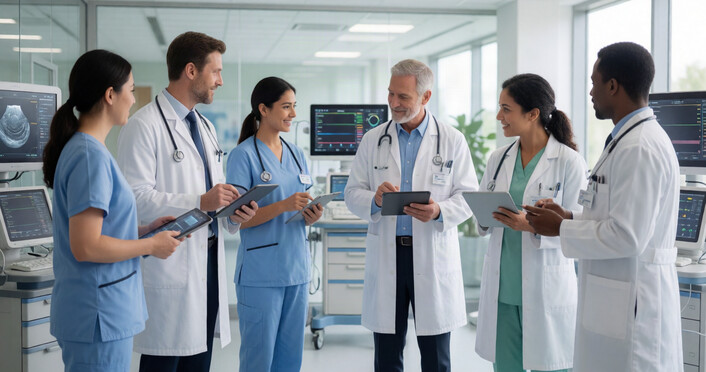 Improvement in the Manufacturing Versus in the Healthcare Industry