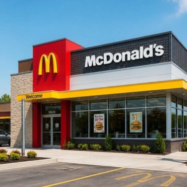 A Place to Eat: McDonald Fast Food Restaurant