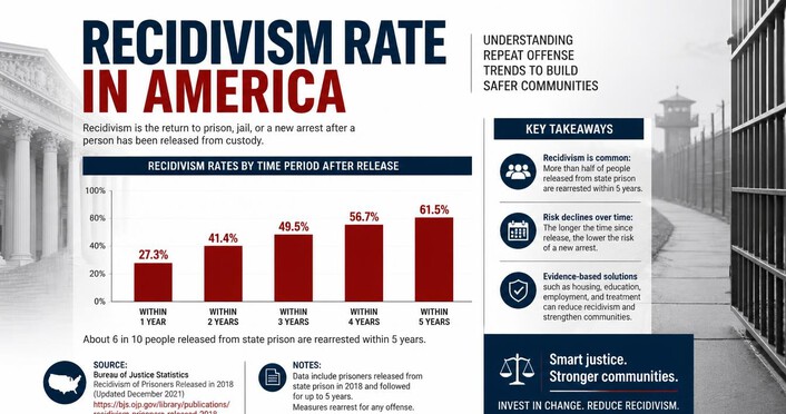 How Can Recidivism Rate be Reduced in America?